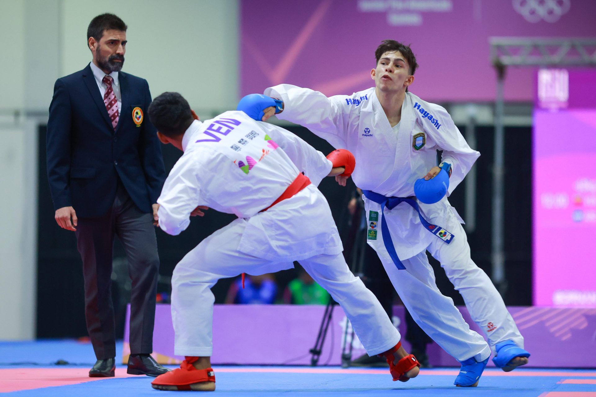 KARATE EN ASU 2025 CULMINA CON EL ORO PARA ARGENTINA Y NICARAGUA